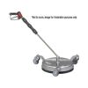 16" Turbo Devil TD410 Stainless Steel Surface Cleaner Gun & Lance